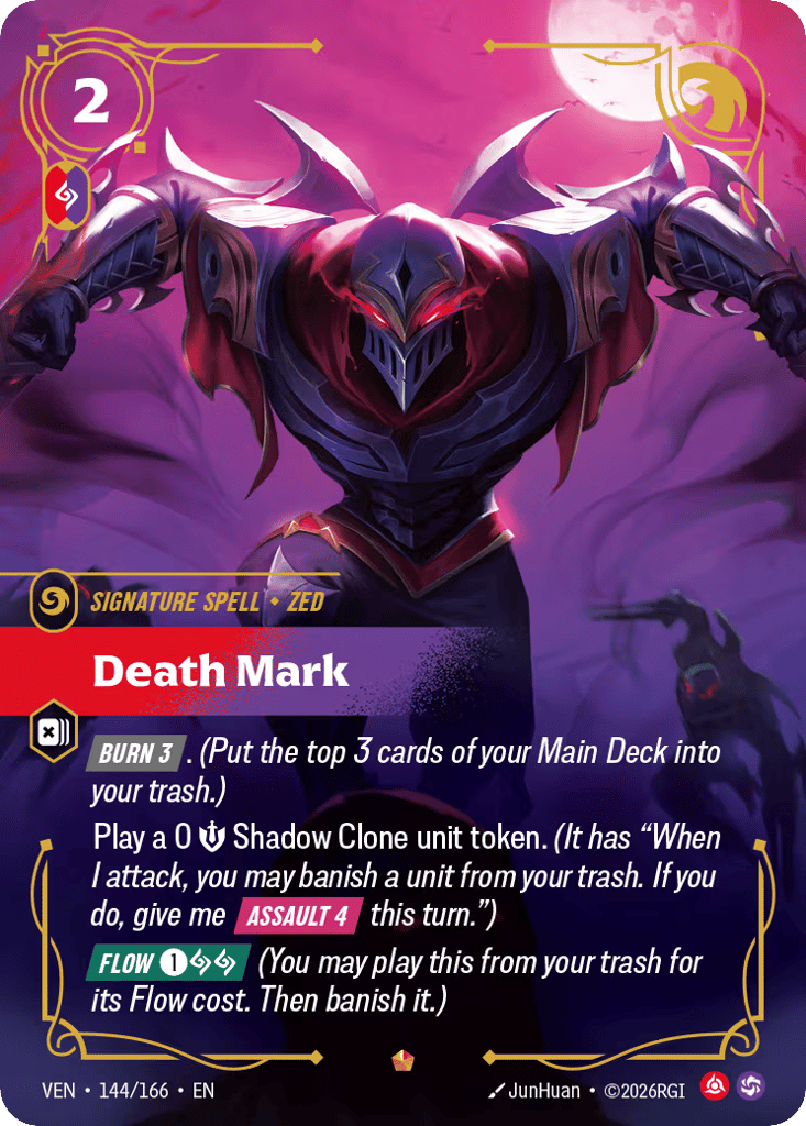 Death Mark - 144/166 - Epic - Vendetta