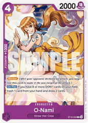 O-Nami - ST18-002 - Common (Reprint) - PURPLE Monkey.D.Luffy