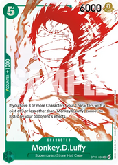 Monkey.D.Luffy - OP07-033 - Uncommon (Third Annivarsary Alt Art) - 500 Years In The Future