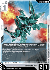 AEU Enact Demonstration Color - GD03-081 - Common - Steel Requiem