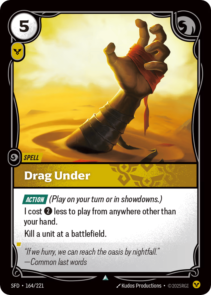 Drag Under - 164/221 - Uncommon - Spiritforged