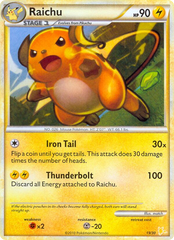 Raichu - 19/30 - HGSS Trainer Kit Raichu