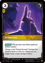Ki Barrier - 126/166 - Uncommon - Vendetta