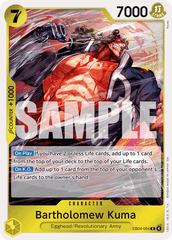 Bartholomew Kuma - EB04-054 - Rare - Egghead Crisis