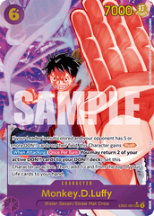 Monkey.D.Luffy - EB02-061 - Secret Rare (Alternate Art) - Anime 25th Collection