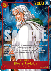 Silvers Rayleigh - OP08-118 - Secret Rare (Alternate Art) - Two Legends