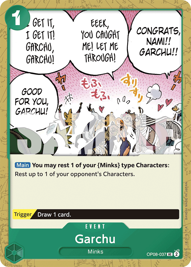 Garchu - OP08-037 - Uncommon - Two Legends