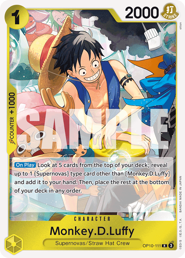 Monkey.D.Luffy - OP10-111 - Rare - Royal Blood