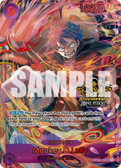 Monkey.D.Luffy - OP09-119 - Secret Rare (Third Anniversary) - Emperors In The New World