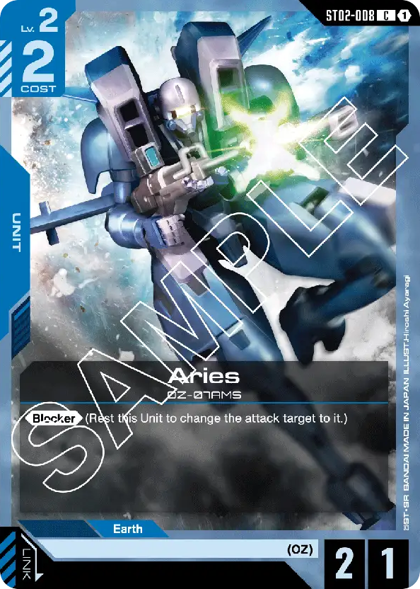 Aries - ST02-008 - Common - Wings of Advance