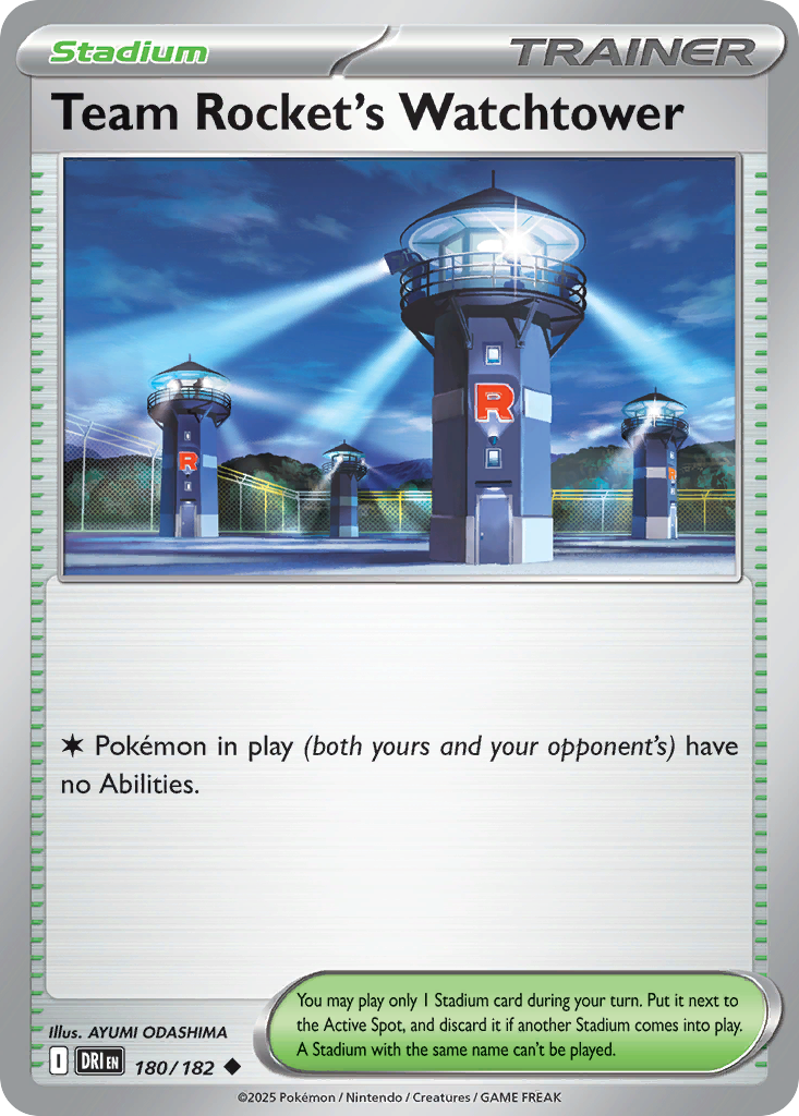 Team Rocket's Watchtower - 180/182 - Destined Rivals