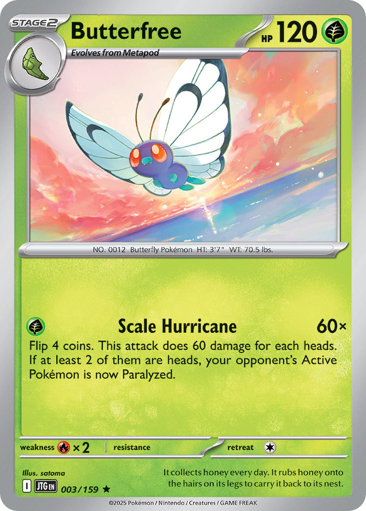 Butterfree - 003/159 - Journey Together