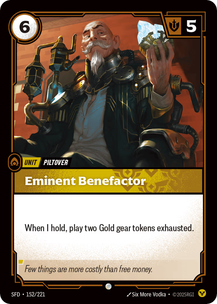 Eminent Benefactor - 152/221 - Common - Spiritforged