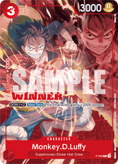 Monkey.D.Luffy - P-006 - Promo (Winner Stamp) - Promos