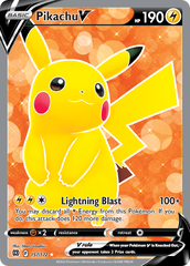 Pikachu V - 157/172 - Brilliant Stars
