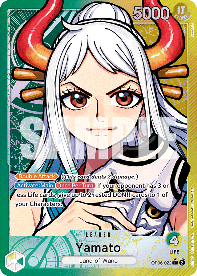 Yamato - OP06-022 - Leader (Alternate Art) - Wings of the Captain