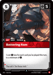 Battering Ram - 012/221 - Uncommon - Spiritforged