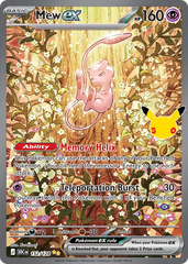 Mew ex - 152/128 - 30th Celebration