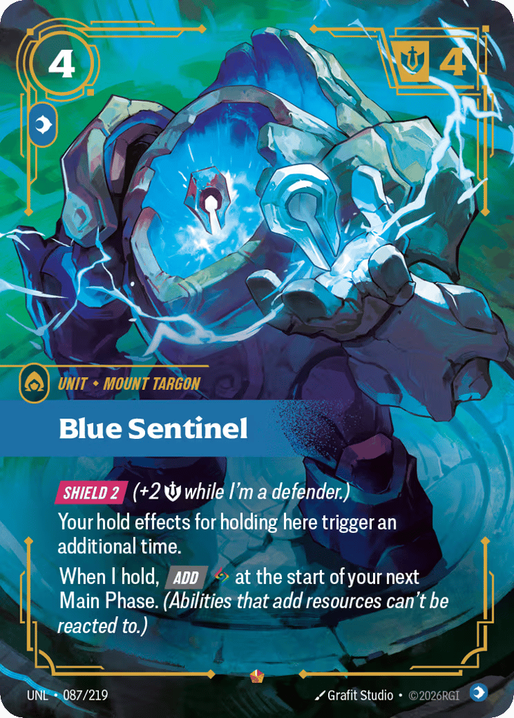 Blue Sentinel - 087/219 - Epic - Unleashed