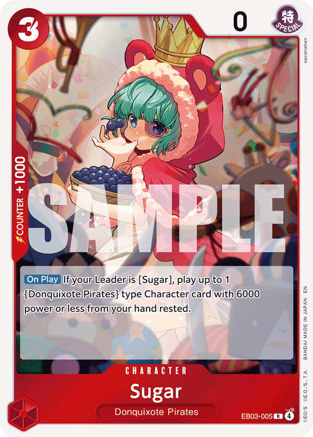 Sugar - EB03-005 - Rare - Heroines Edition