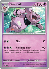 Granbull - 38/94 - Phantasmal Flames