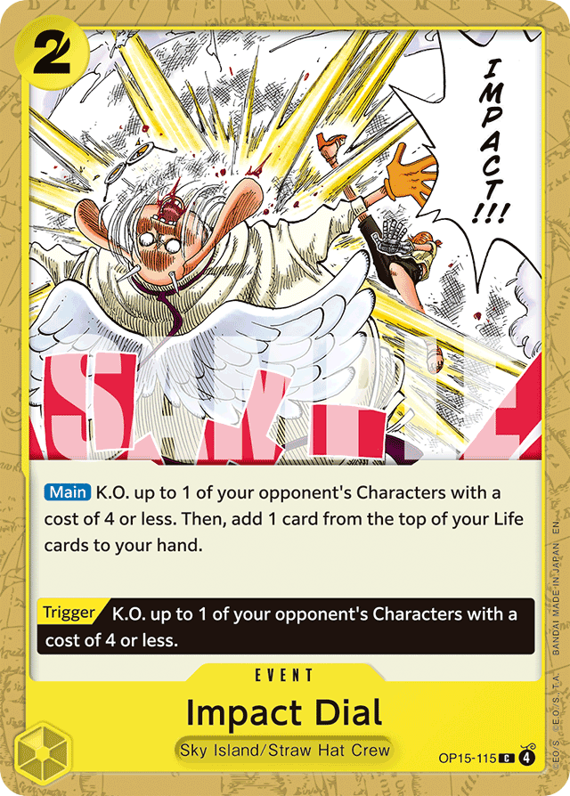 Impact Dial - OP15-115 - Common - Adventure on Kami's Island