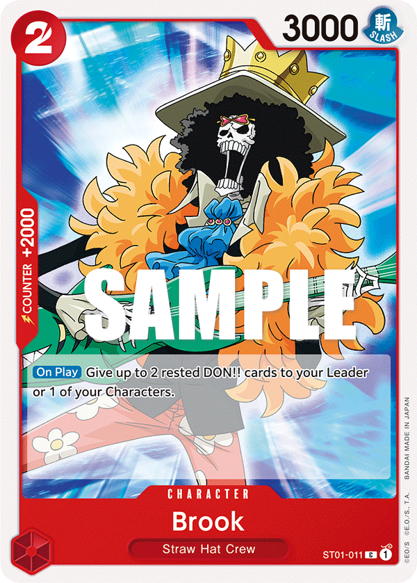 Brook - ST01-011 - Common - Straw Hat Crew