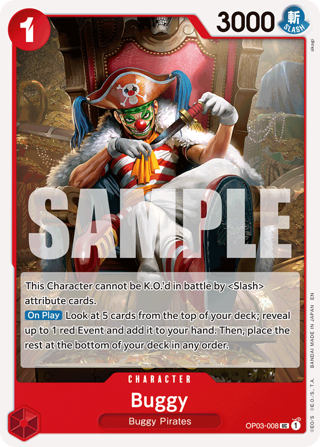 Buggy - OP03-008 - Uncommon (Reprint) - Pillars of Strength