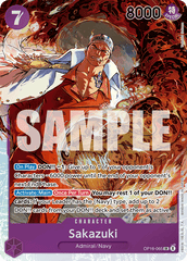 Sakazuki - OP16-065 - Super Rare - The Time Of Battle