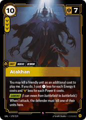 Atakhan - 170/219 - Rare - Unleashed
