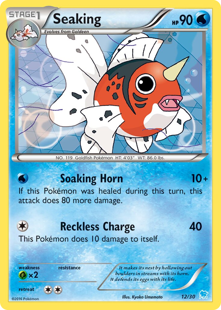 Seaking - 12/30 - XY Trainer Kit Suicune