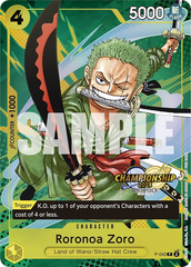 Roronoa Zoro - P-042 - Promo (Championship Stamp) - Promos