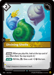 Divining Shells - 161/219 - Uncommon - Unleashed