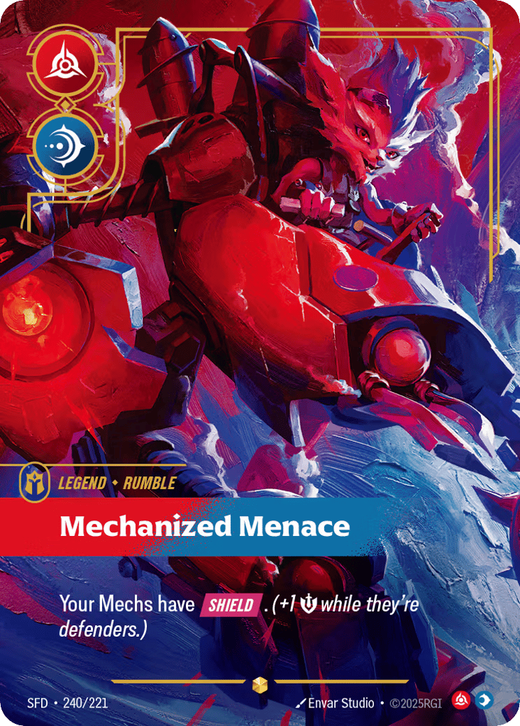Mechanized Menace - 240/221 - Showcase - Spiritforged
