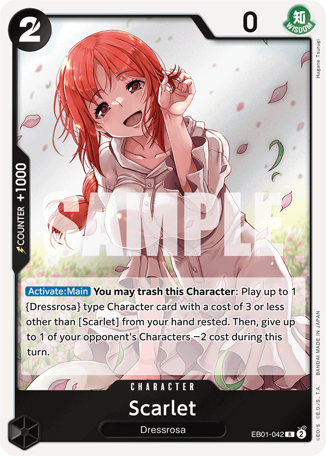 Scarlet - EB01-042 - Rare - Memorial Collection