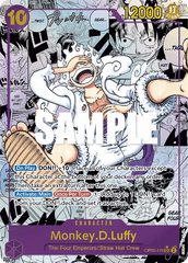 Monkey.D.Luffy - OP05-119 - Secret Rare (Manga Alt Art) - Awakening of the New Era