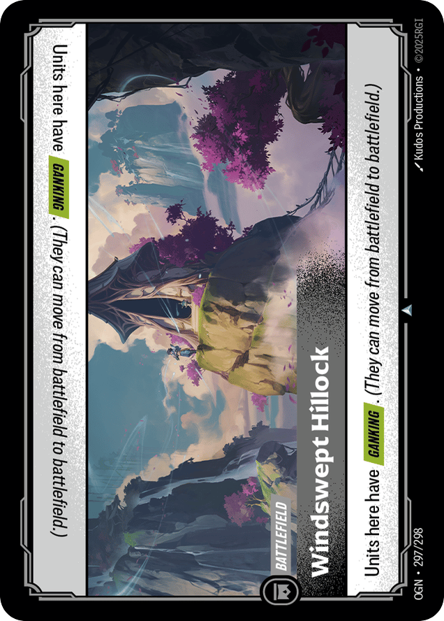 Windswept Hillock - 297/298 - Uncommon - Origins
