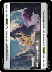 Windswept Hillock - 297/298 - Uncommon - Origins
