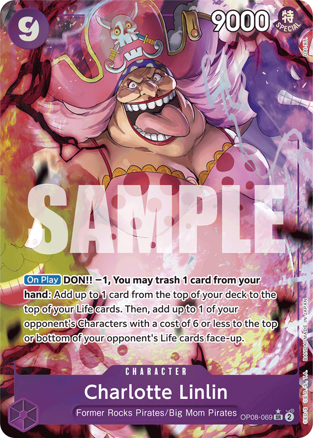 Charlotte Linlin - OP08-069 - Super Rare (Alternate Art) - Two Legends