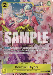 Kouzuki Hiyori - OP06-106 - Super Rare (Premium Alt Art) - Wings of the Captain