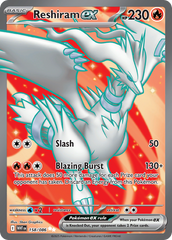 Reshiram ex - 158/86 - White Flare