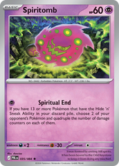 Spiritomb - 35/84 - Pitch Black
