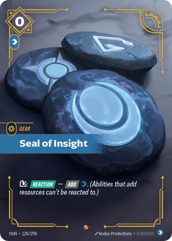 Seal Of Insight - 120/298 - Epic - Origins