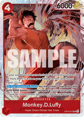 Monkey.D.Luffy - OP16-015 - Super Rare - The Time Of Battle