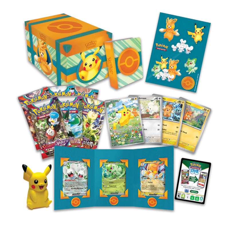 Pokemon Paldea Adventure Chest