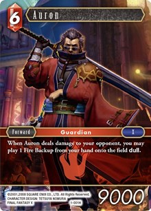 Auron (Hero) - 1-001H - Opus I