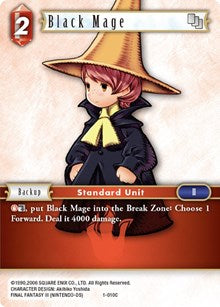 Black Mage (Arc) - 1-010C - 1-010C - Opus I