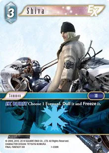 Shiva EX (Rare) - 1-038R - Opus I