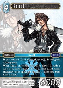 Squall (Rare) - 1-042R - Opus I