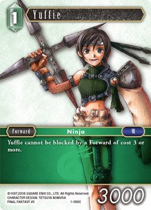 Yuffie (Common) - 1-086C - Opus I